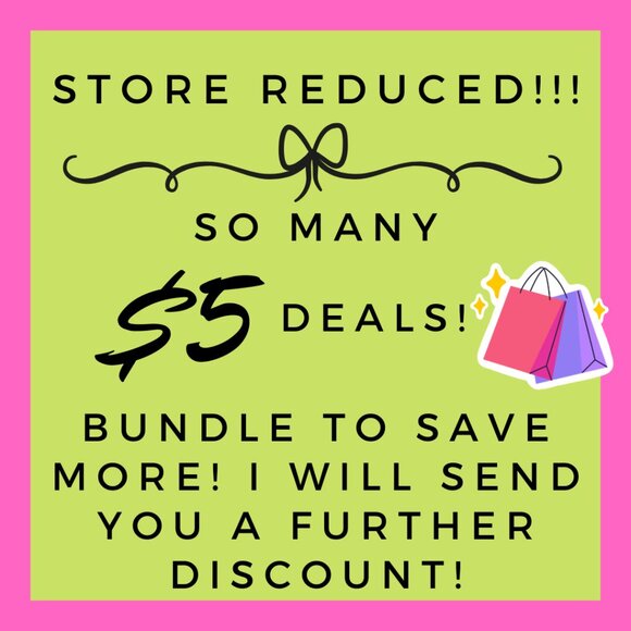 Store Reduced -- Closet Clearout Sale!!! -- Bundle To Save Even More! - Picture 1 of 1